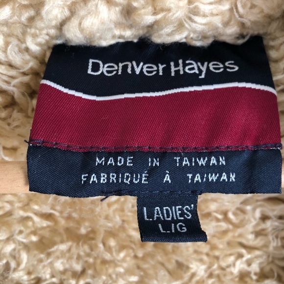 SOLD Denver Hayes Faux Sherpa Jacket - Picture 5 of 5